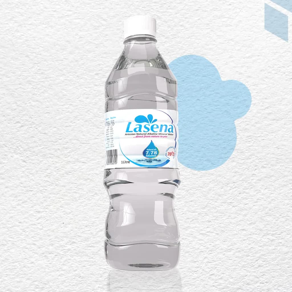 Lasena 1 litre bottle packshot